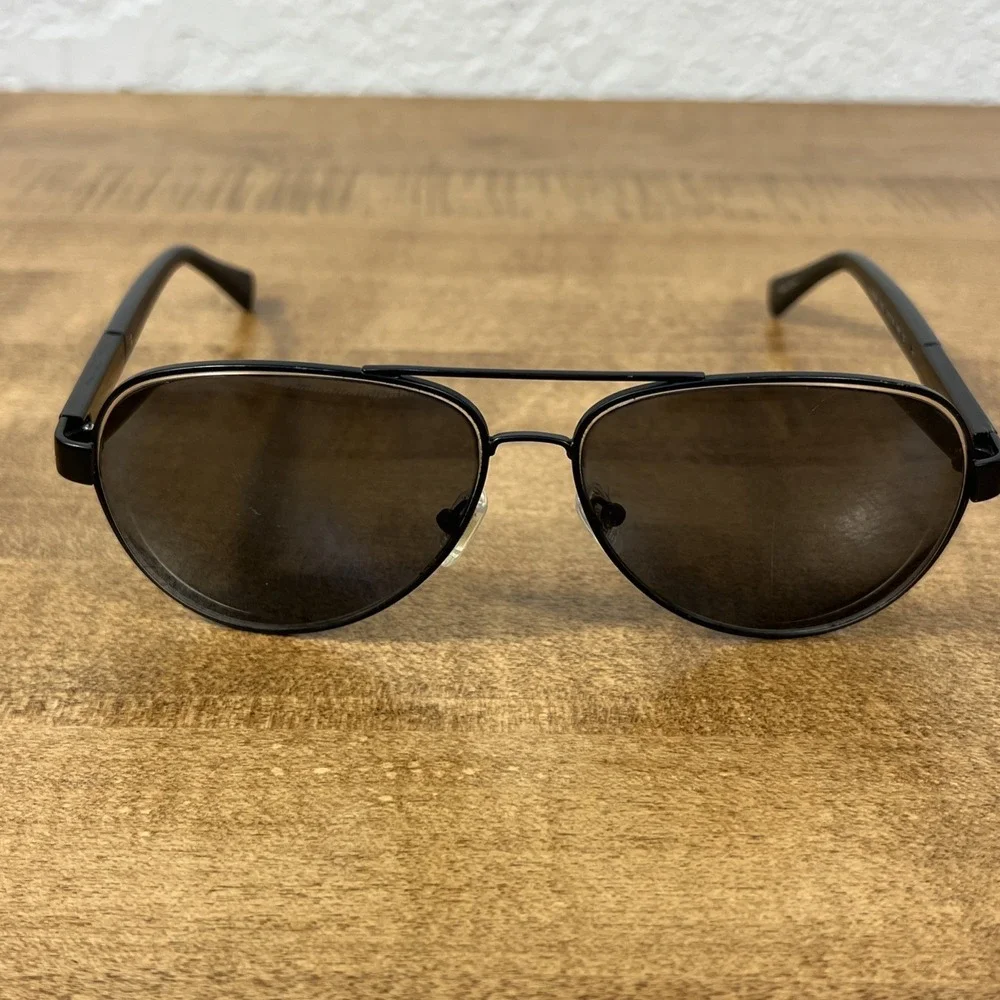 GUESS GU6862 05C Matte Black Aviator Sunglasses Frames  61-14-140‎ - Read Desc!
